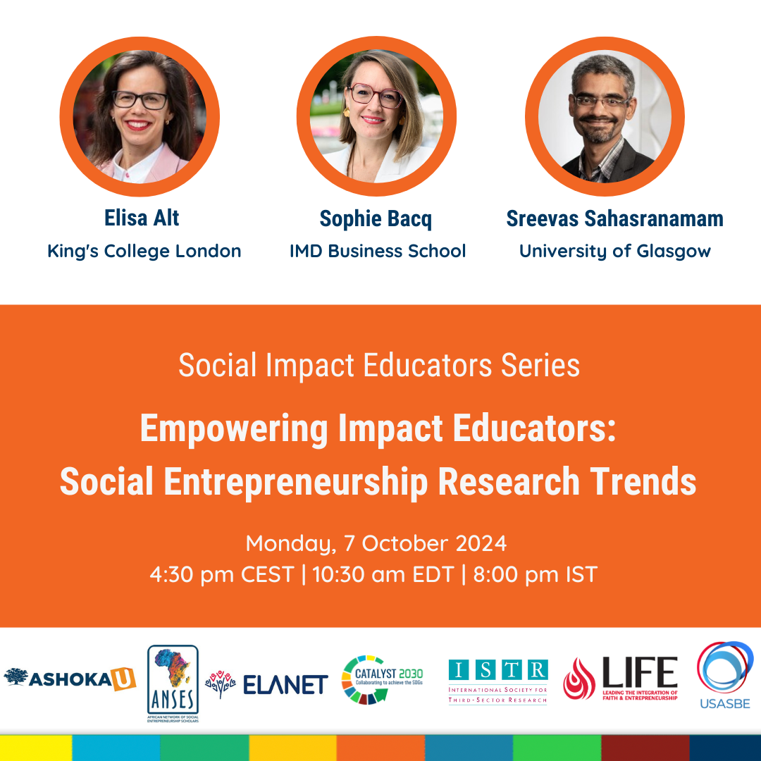 Empowering Impact Educators: Social Entrepreneurship Research Trends