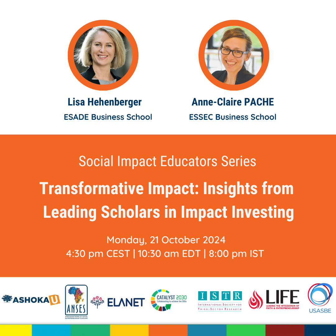 Transformative Impact: Insights from Leading Scholars in Impact Investing 