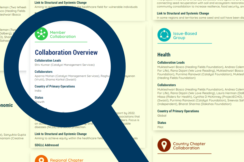 Catalyst 2030 Collaboration Overview