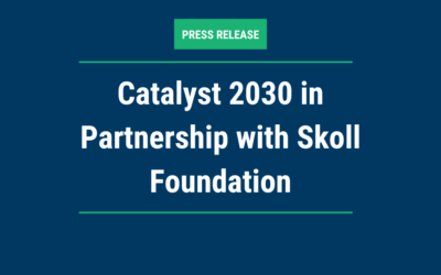 Catalyst 2030 in Partnership with Skoll Foundation Launches Funder Self-Assessment Diagnostic Tool