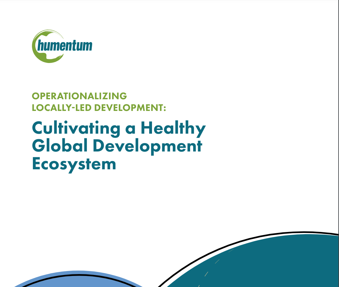 Humentum: Cultivating a healthy Global development system